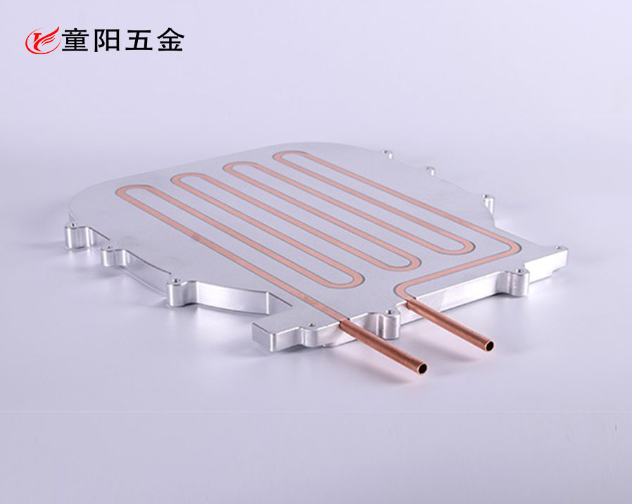 鑲銅管儲能液冷板-鋁水冷板